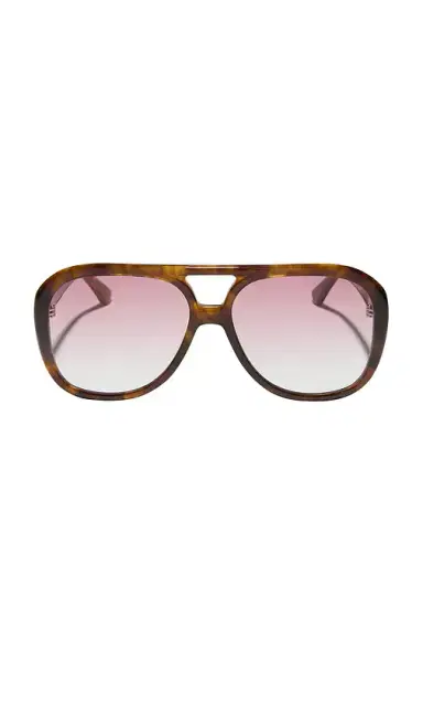 DIFF EYEWEAR X For Love & Lemons Acetate Aviator Sunglasses | Thumbnail 1 DIFF EYEWEAR X For Love & Lemons Acetate Aviator Sunglasses | Thumbnail 1