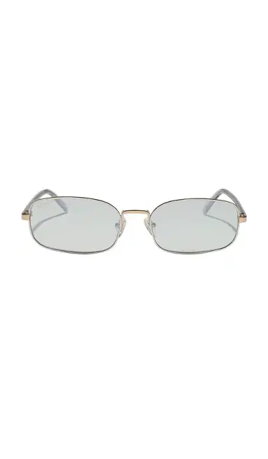 DIFF EYEWEAR X Rachael Kirkconnell Metal Rectangle Sunglasses | Thumbnail 1 DIFF EYEWEAR X Rachael Kirkconnell Metal Rectangle Sunglasses | Thumbnail 1