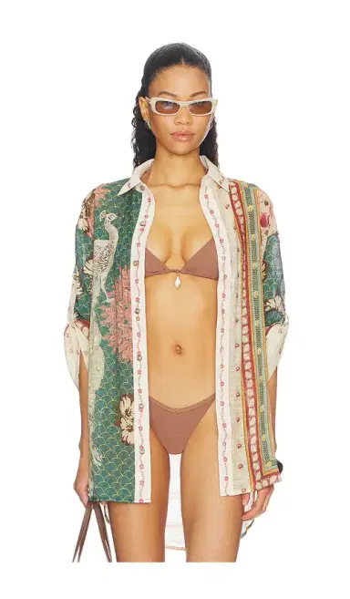 Agua Bendita Chrissy Plume Top | Thumbnail 1