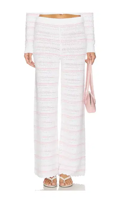 LoveShackFancy Clarabeth Pants | Thumbnail 1 LoveShackFancy Clarabeth Pants | Thumbnail 1
