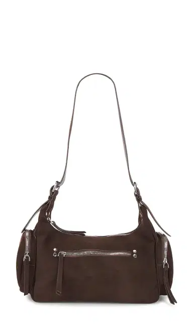 8 Other Reasons Nappa Faux Suede Shoulder Bag | Thumbnail 1 8 Other Reasons Nappa Faux Suede Shoulder Bag | Thumbnail 1