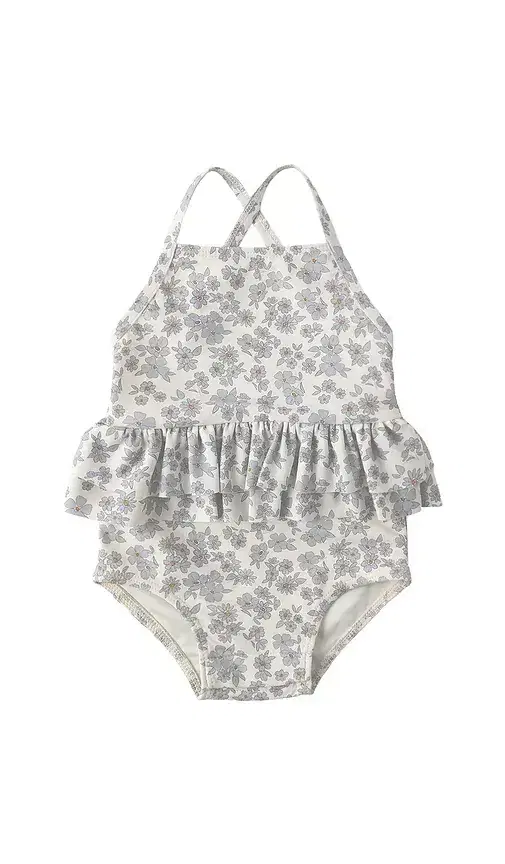 Ruffled One Piece Swimsuit