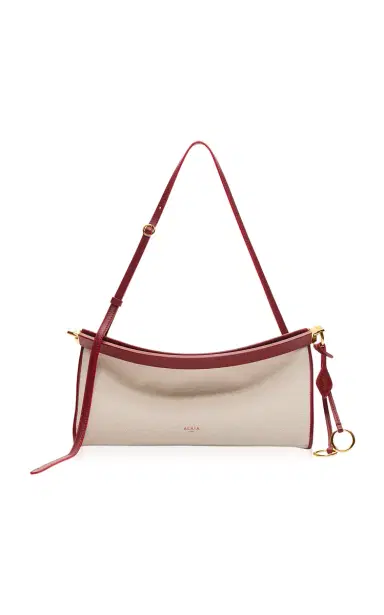 Alaïa Le Click E/W Leather-Trimmed Bag | Thumbnail 3 Alaïa Le Click E/W Leather-Trimmed Bag | Thumbnail 3