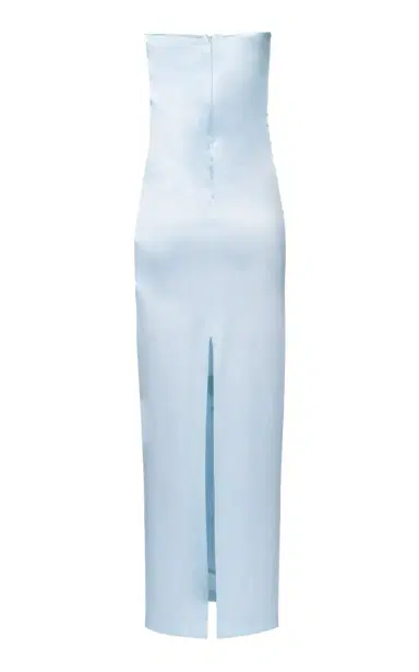 LA FUORI Whispering Tapestry Embroidered Silk Satin Maxi Dress | Thumbnail 4 LA FUORI Whispering Tapestry Embroidered Silk Satin Maxi Dress | Thumbnail 4