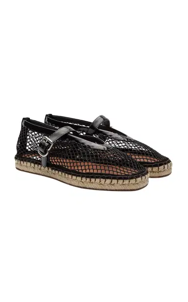 Alaïa Fishnet Espadrilles | Thumbnail 3 Alaïa Fishnet Espadrilles | Thumbnail 3