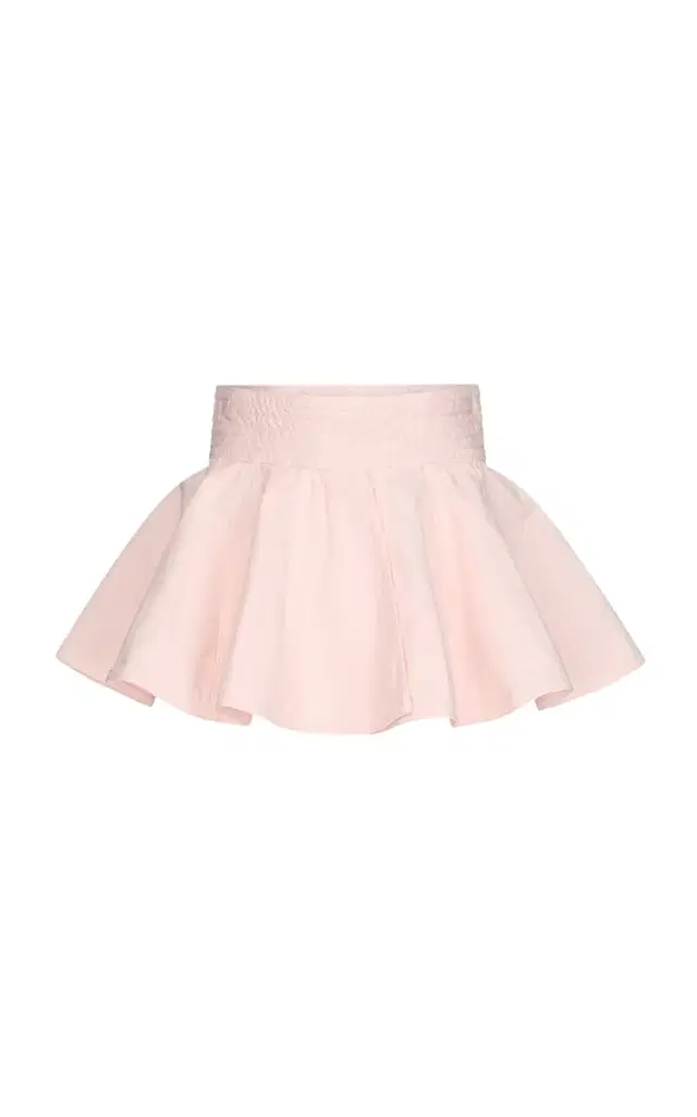 ALAÏA Garment-Dyed Denim Peplum Belt