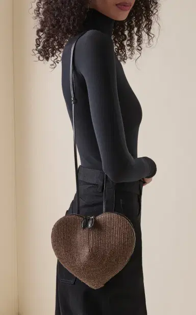 Alaïa Le Coeur Braided Crossbody Bag | Thumbnail 2 Alaïa Le Coeur Braided Crossbody Bag | Thumbnail 2