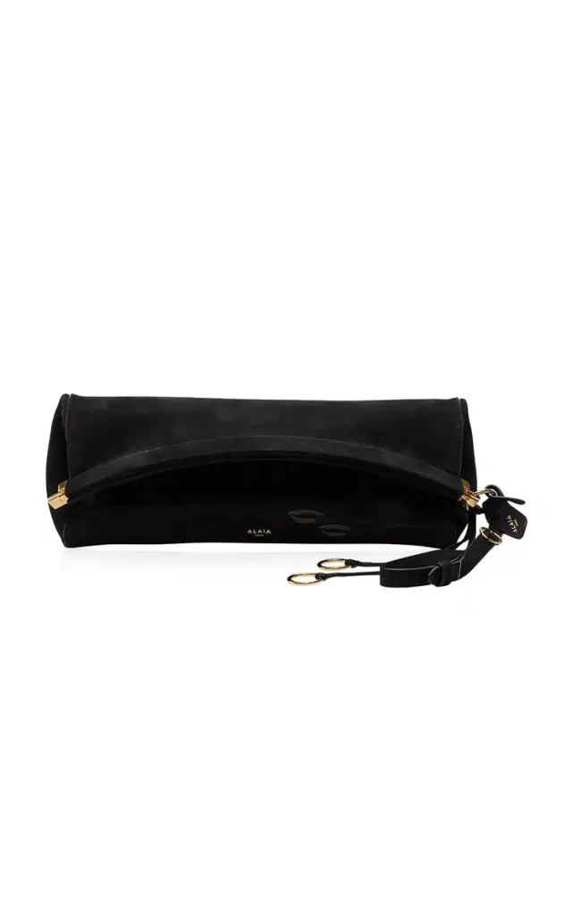 ALAÏA Le Click Leather Clutch