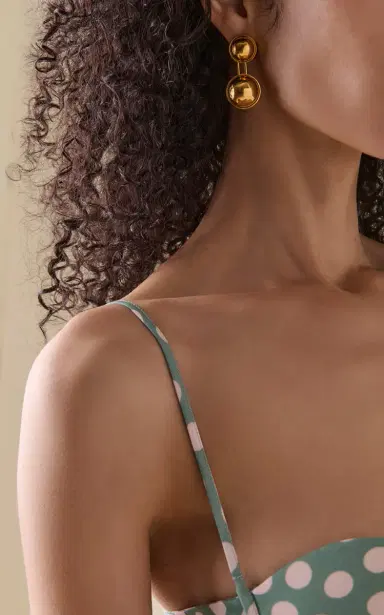 Alaïa Sphere Small Pendant Earrings | Thumbnail 2