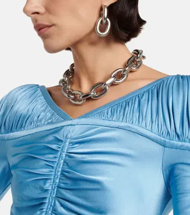 Rabanne Chain link earrings | Thumbnail 5 Rabanne Chain link earrings | Thumbnail 5
