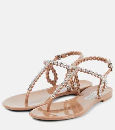 Aquazzura Almost Bare embellished PVC sandals | Thumbnail 2 Aquazzura Almost Bare embellished PVC sandals | Thumbnail 2