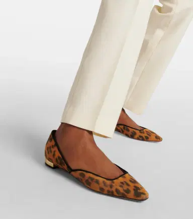 Aquazzura Maia Flay leather ballet flats | Thumbnail 6