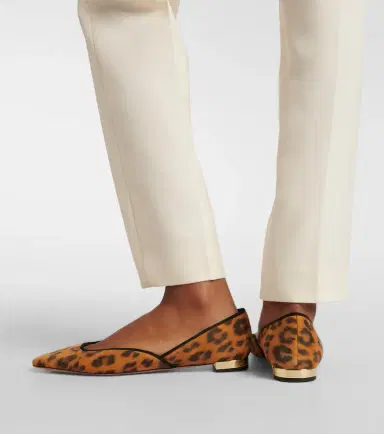 Aquazzura Maia Flay leather ballet flats | Thumbnail 7