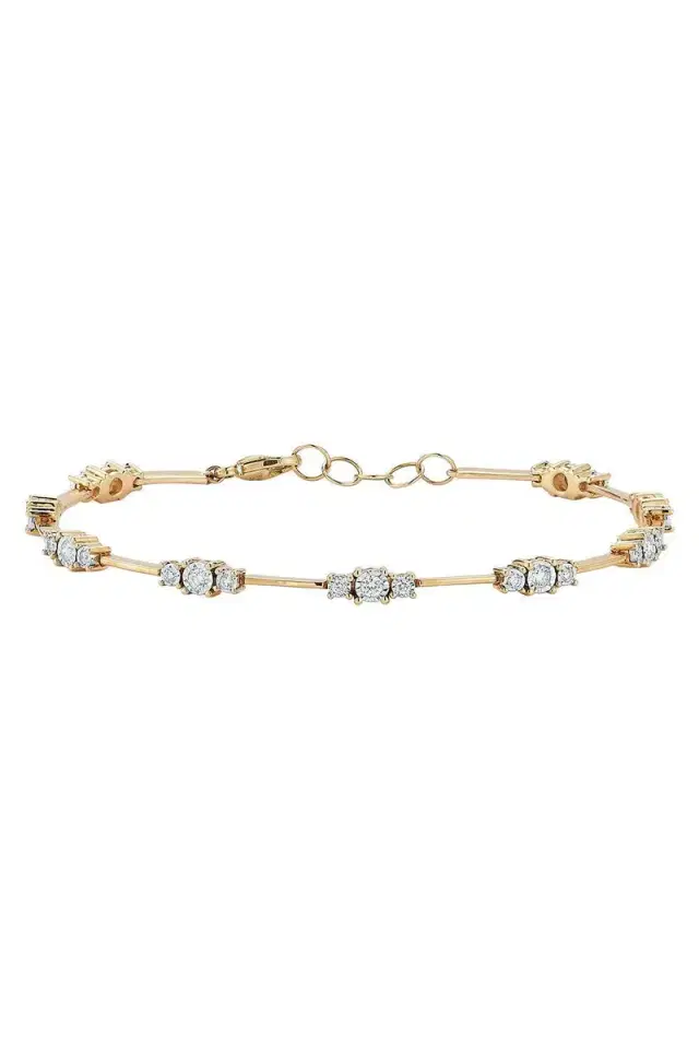 DANA REBECCA DESIGNS Diamond Ava Bea Spaced Tennis Bracelet