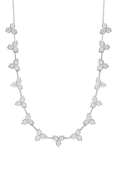 DANA REBECCA DESIGNS Diamond Ava Bea Trio Tennis Necklace | Thumbnail 1