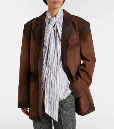 Acne Studios Suede blazer | Thumbnail 3 Acne Studios Suede blazer | Thumbnail 3