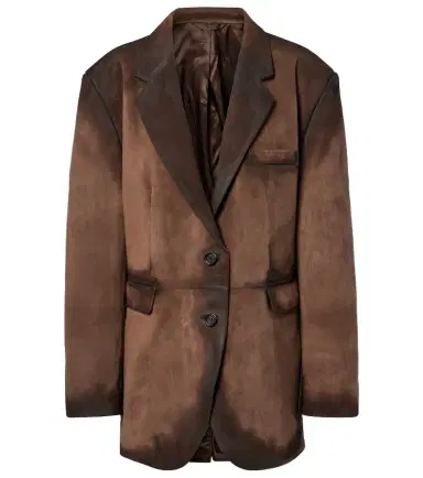 Acne Studios Suede blazer | Thumbnail 1 Acne Studios Suede blazer | Thumbnail 1