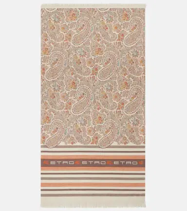 Etro Ischia paisley cotton beach towel | Thumbnail 3