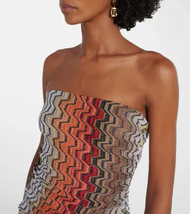 Missoni Wave lamé beach dress | Thumbnail 6