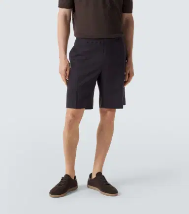 Zegna Linen Bermuda shorts | Thumbnail 2 Zegna Linen Bermuda shorts | Thumbnail 2