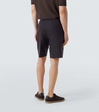 Zegna Linen Bermuda shorts | Thumbnail 3 Zegna Linen Bermuda shorts | Thumbnail 3