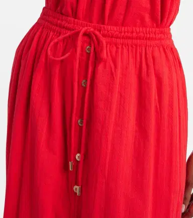 Melissa Odabash Marley crochet-trimmed cotton maxi skirt | Thumbnail 6 Melissa Odabash Marley crochet-trimmed cotton maxi skirt | Thumbnail 6