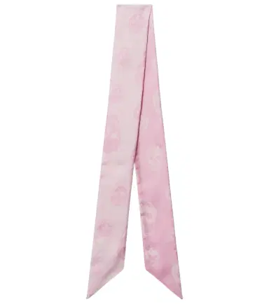 Alexander McQueen Skull silk twill scarf | Thumbnail 1