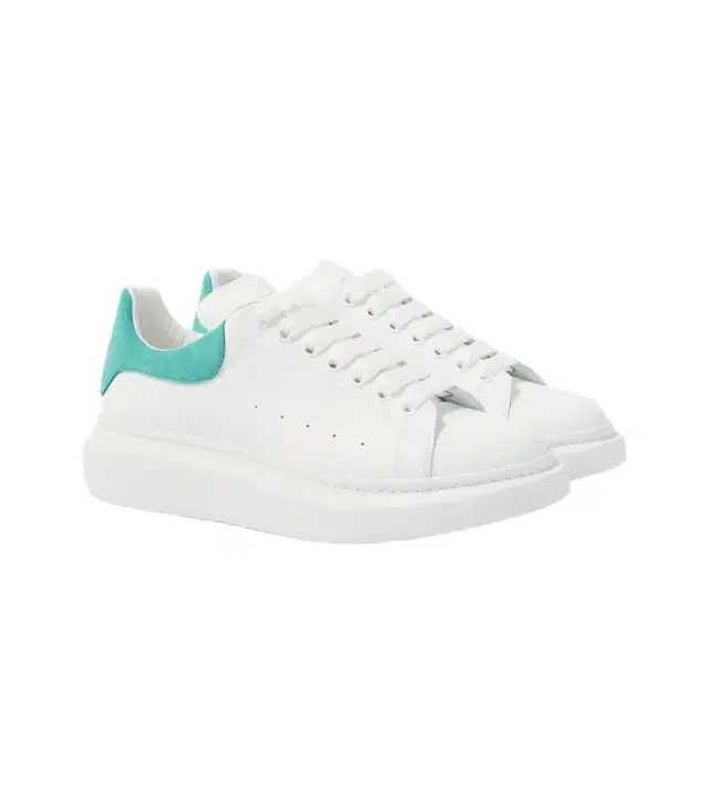 McQueen Oversized leather sneakers