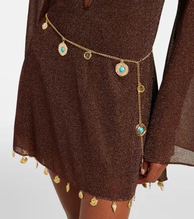 Oséree Oséree Embellished chain belt | Thumbnail 3