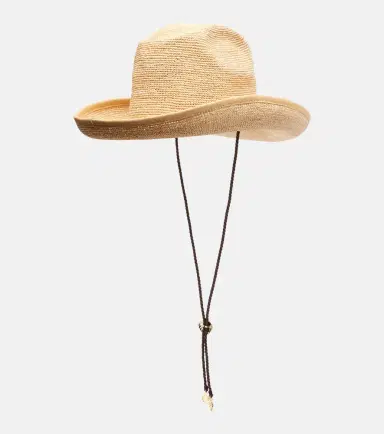Oséree Oséree Embellished raffia cowboy hat | Thumbnail 3