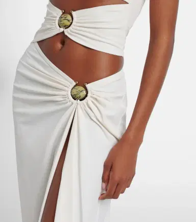 Christopher Esber Mineral Stone cutout jersey maxi dress | Thumbnail 4