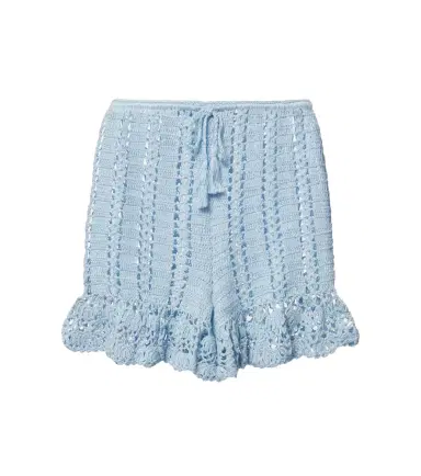 Anna Kosturova Crochet cotton shorts | Thumbnail 1
