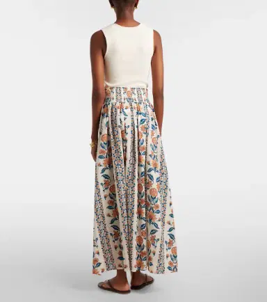 Montce Winona floral cotton maxi skirt | Thumbnail 2