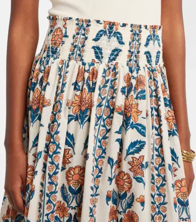 Montce Winona floral cotton maxi skirt | Thumbnail 3