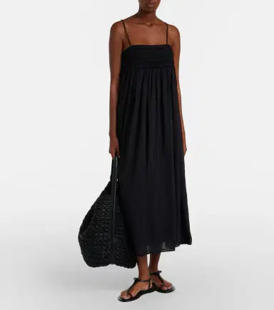 Posse Danielle lace-trimmed cotton midi dress | Thumbnail 2 Posse Danielle lace-trimmed cotton midi dress | Thumbnail 2