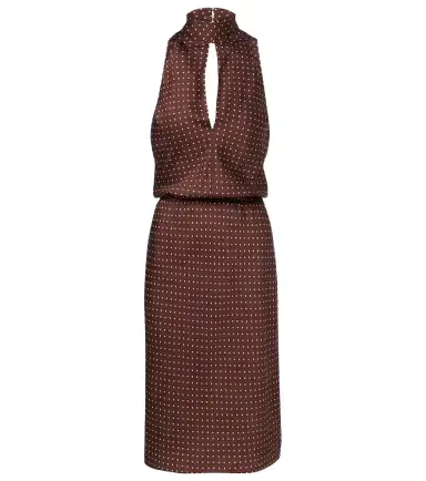 Posse Phoebe polka-dot halterneck midi dress | Thumbnail 1 Posse Phoebe polka-dot halterneck midi dress | Thumbnail 1