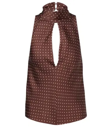 Posse Phoebe polka-dot halterneck top | Thumbnail 1