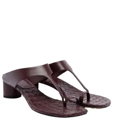 Bottega Veneta Livia Intrecciato leather thong sandals | Thumbnail 1 Bottega Veneta Livia Intrecciato leather thong sandals | Thumbnail 1