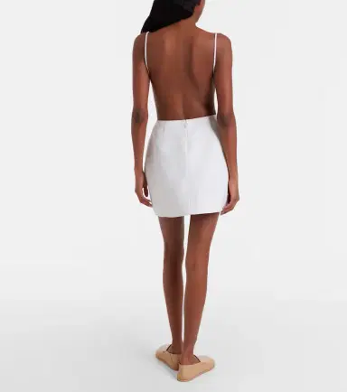 Calvin Klein Collection Henrietta peplum minidress | Thumbnail 4