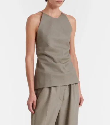 Calvin Klein Collection Erin wool-blend top | Thumbnail 2