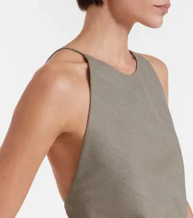 Calvin Klein Collection Erin wool-blend top | Thumbnail 3