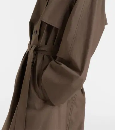 Calvin Klein Collection Zeland cotton trench coat | Thumbnail 6