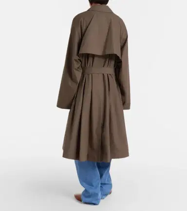 Calvin Klein Collection Zeland cotton trench coat | Thumbnail 7