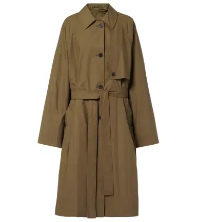 Calvin Klein Collection Zeland cotton trench coat | Thumbnail 1