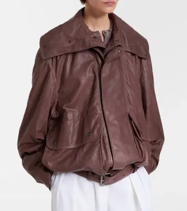 Calvin Klein Collection Isa leather jacket | Thumbnail 6