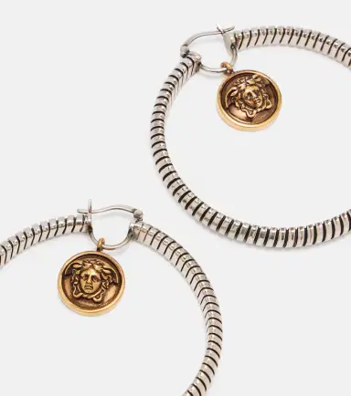 Versace 925 sterling silver earrings | Thumbnail 4