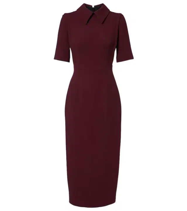 Emilia Wickstead Valletta wool crêpe midi dress