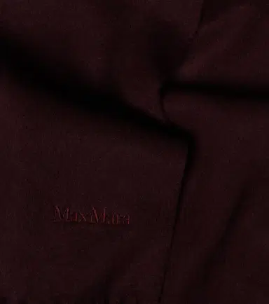 Max Mara Fringed wool scarf | Thumbnail 2