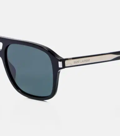 Saint Laurent Corner Angle aviator sunglasses | Thumbnail 4