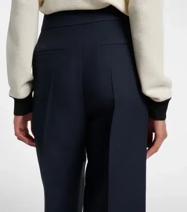 Valentino VGold Crepe Couture wide-leg pants | Thumbnail 2